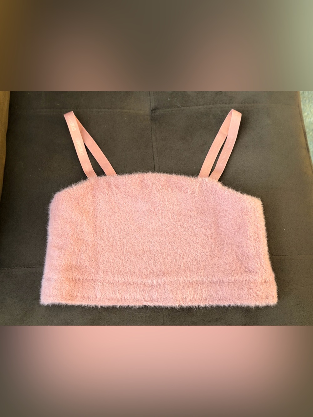Gymshark x Whitney Simmons Eyelash Knit Too With Straps- Size M
